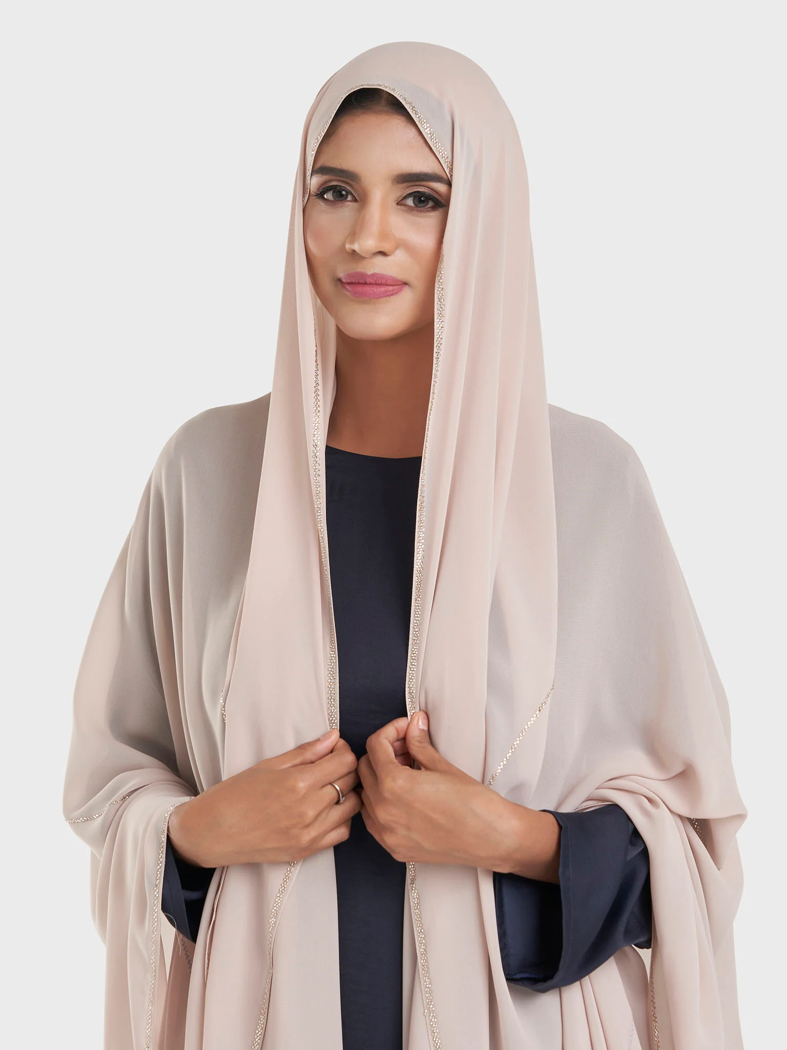 Chiffon Broken Stone Line Maxi Hijab (KP18203L) - Image 9