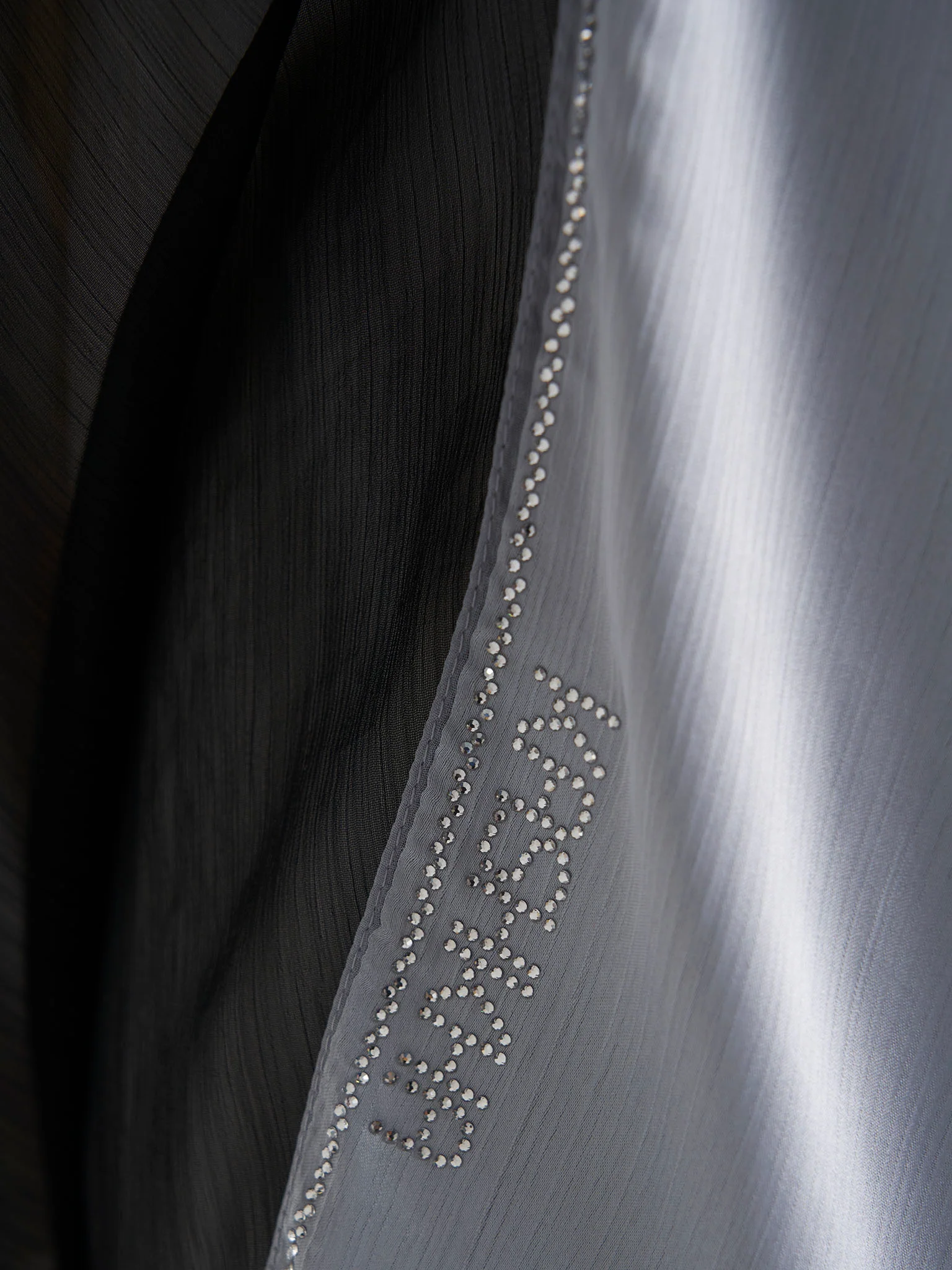 Stone Work Crinkle Chiffon Hijab (KP18224L) - Image 25