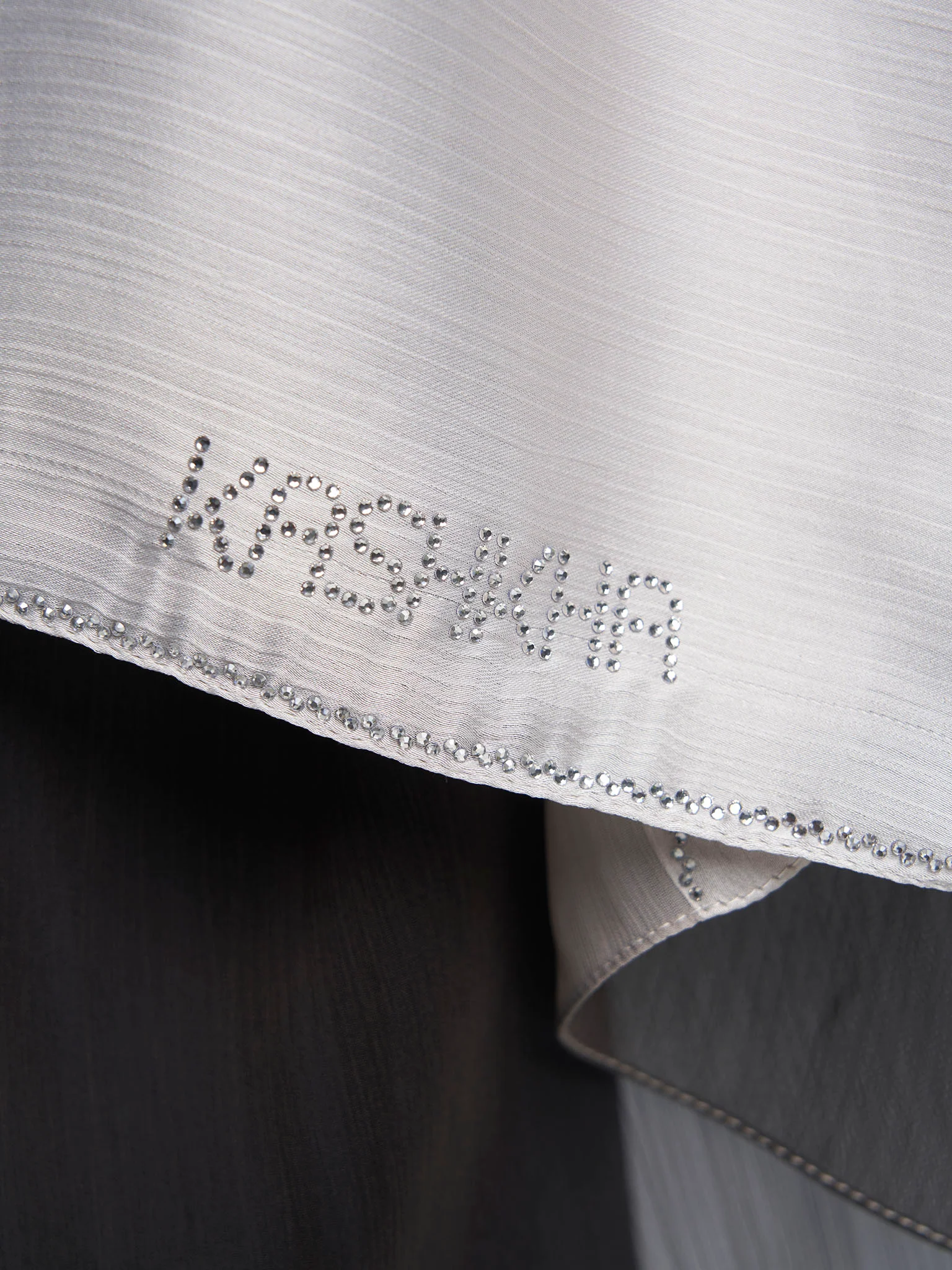 Stone Work Crinkle Chiffon Hijab (KP18224L) - Image 35