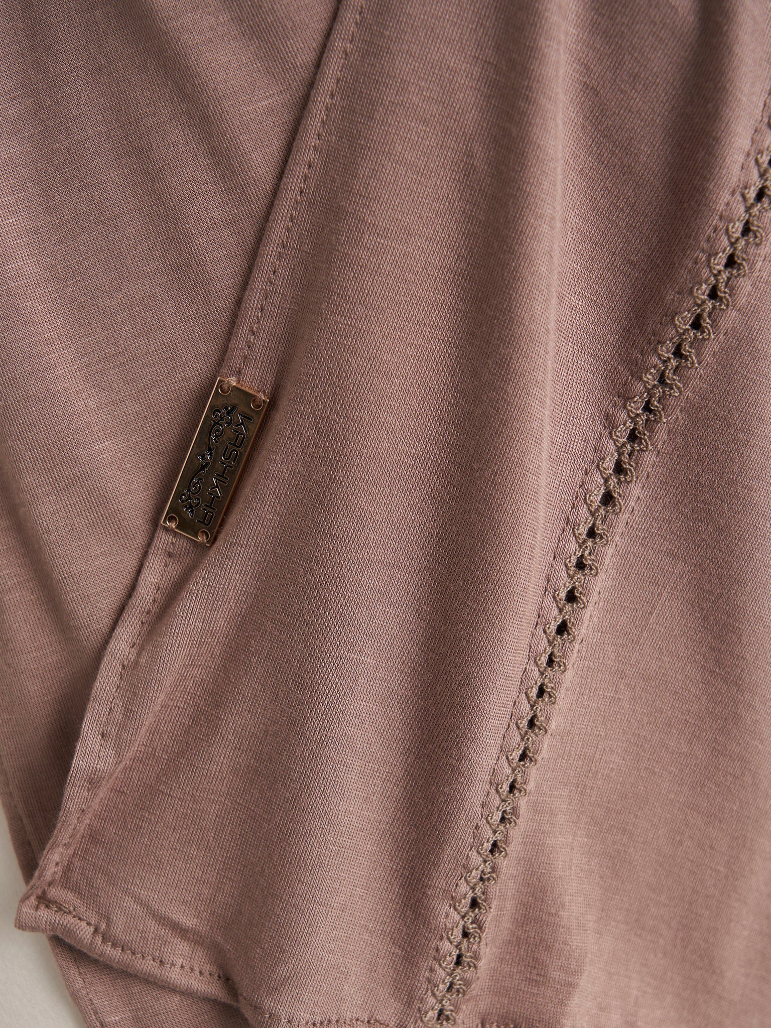 Faggot Stitching Jersey Hijab (HYM106) - Image 3