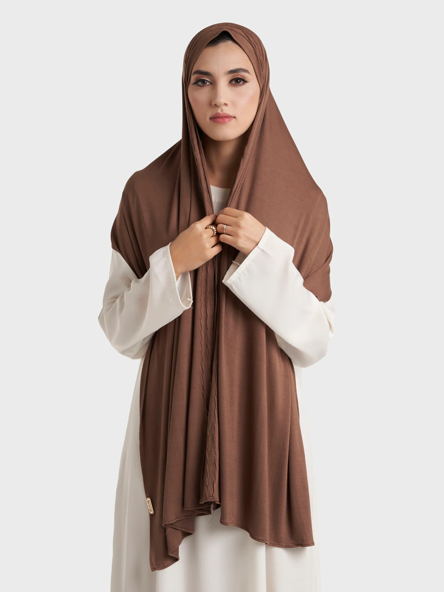 Wave Pleated Side Jersey Hijab (HYM115) - Image 17