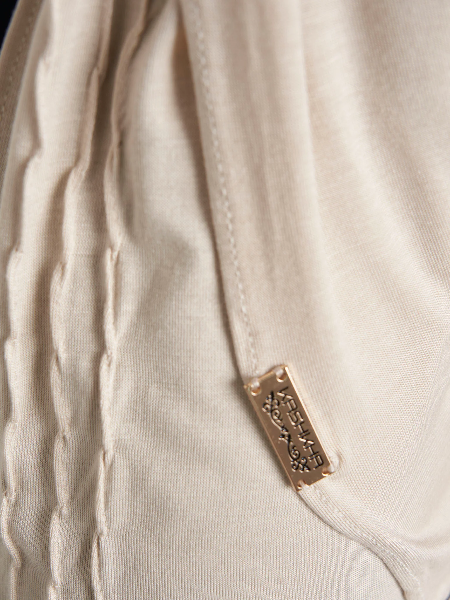 Wave Pleated Side Jersey Hijab (HYM115) - Image 33