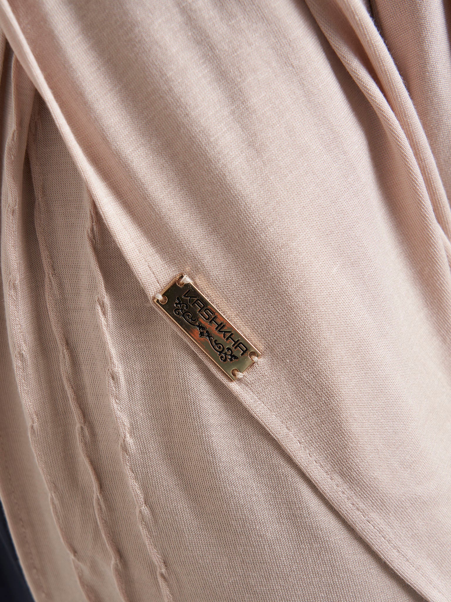 Wave Pleated Side Jersey Hijab (HYM115) - Image 9