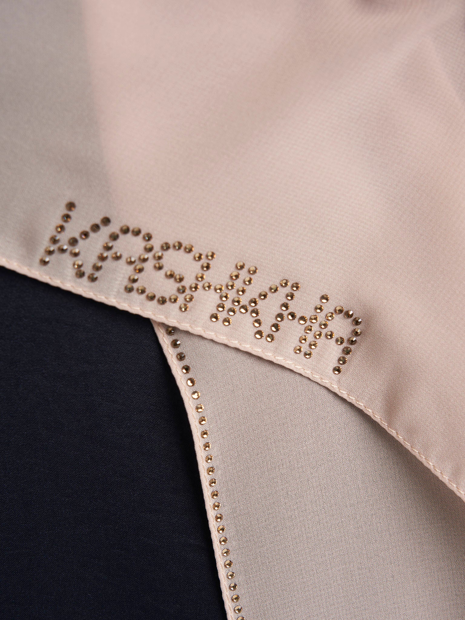 Stone Line Border Chiffon Hijab (KP11351L) - Image 18