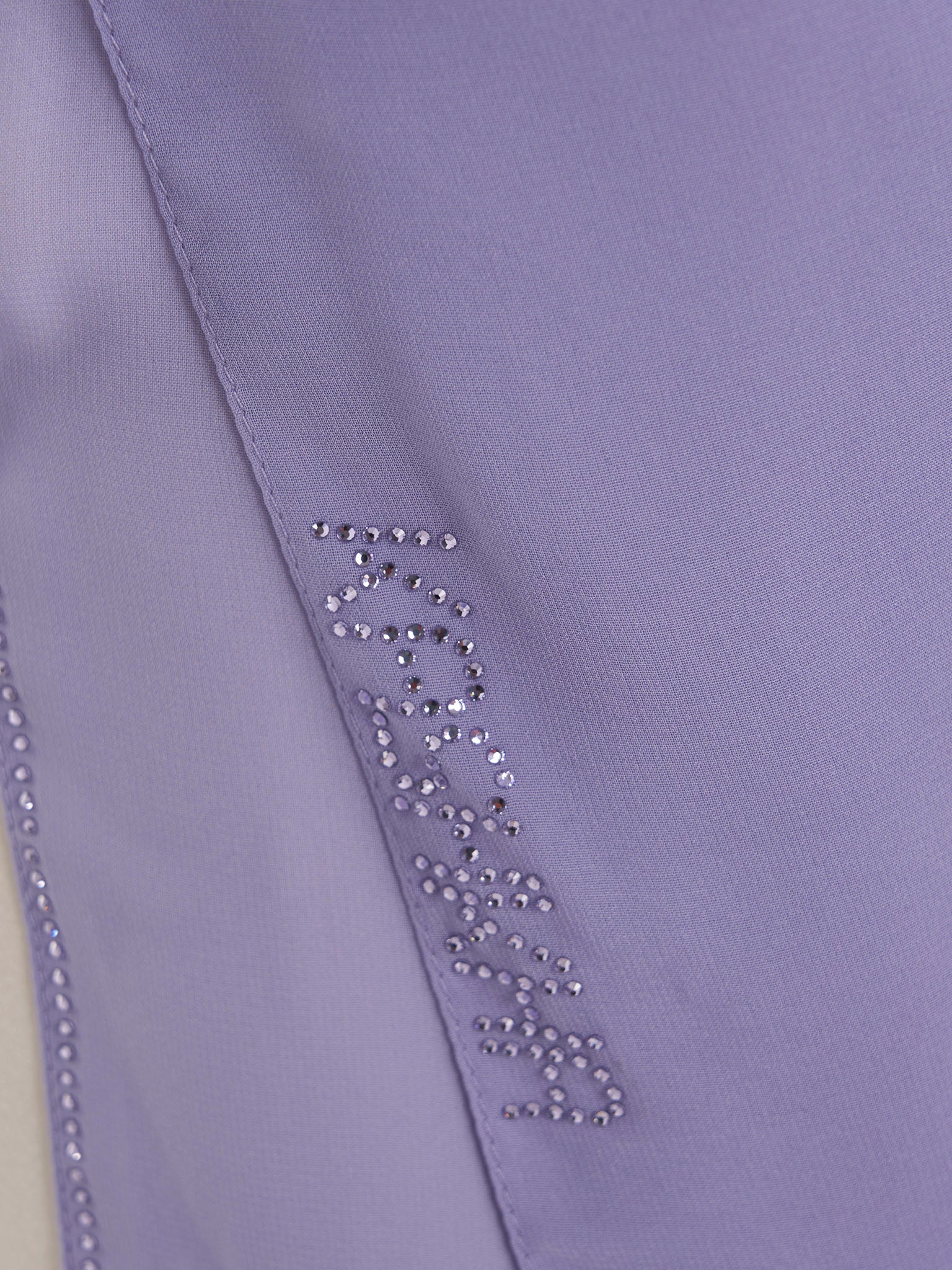 Stone Line Border Chiffon Hijab (KP11351L) - Image 27