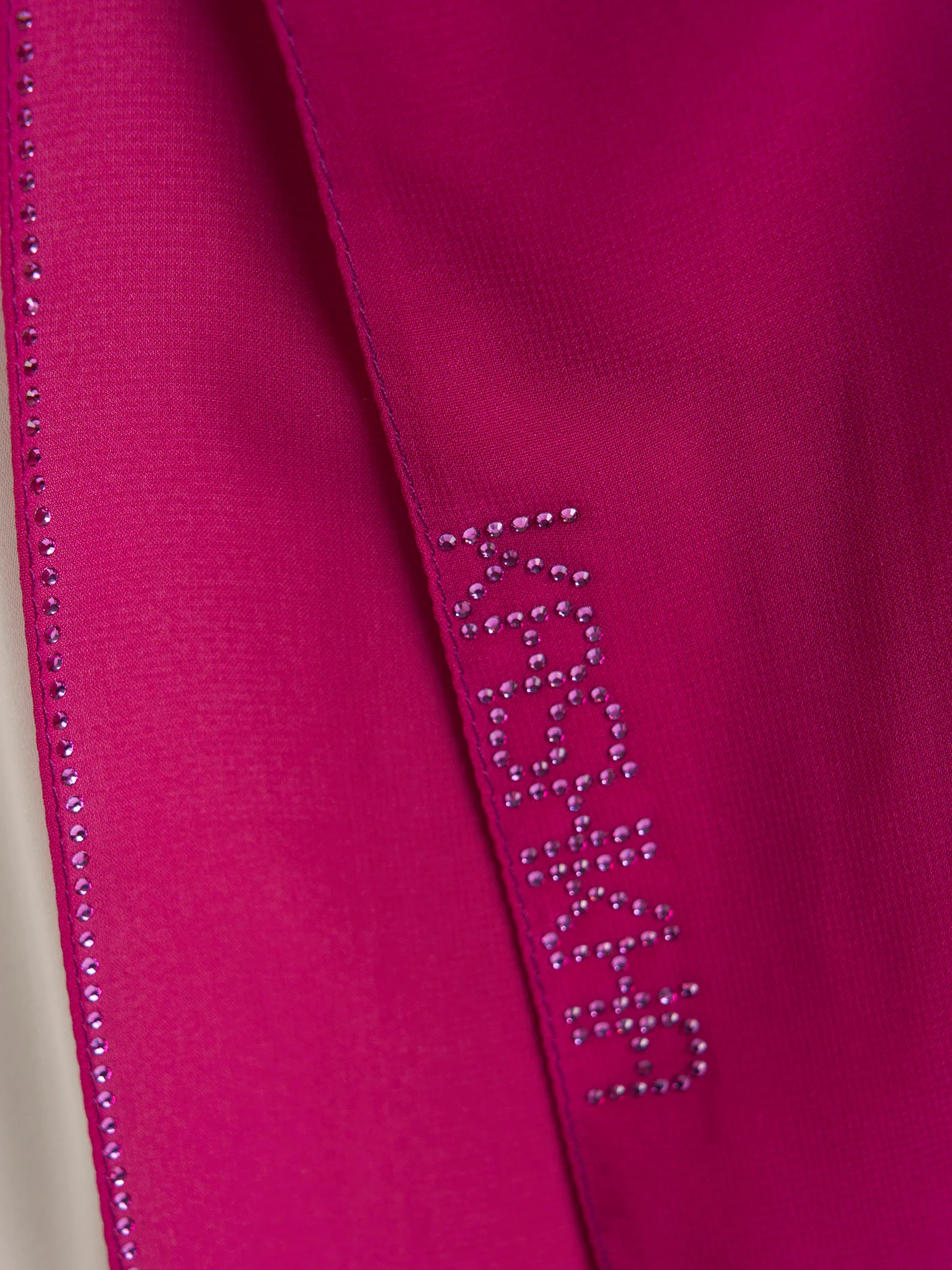 Stone Line Border Chiffon Hijab (KP11351L) - Image 33