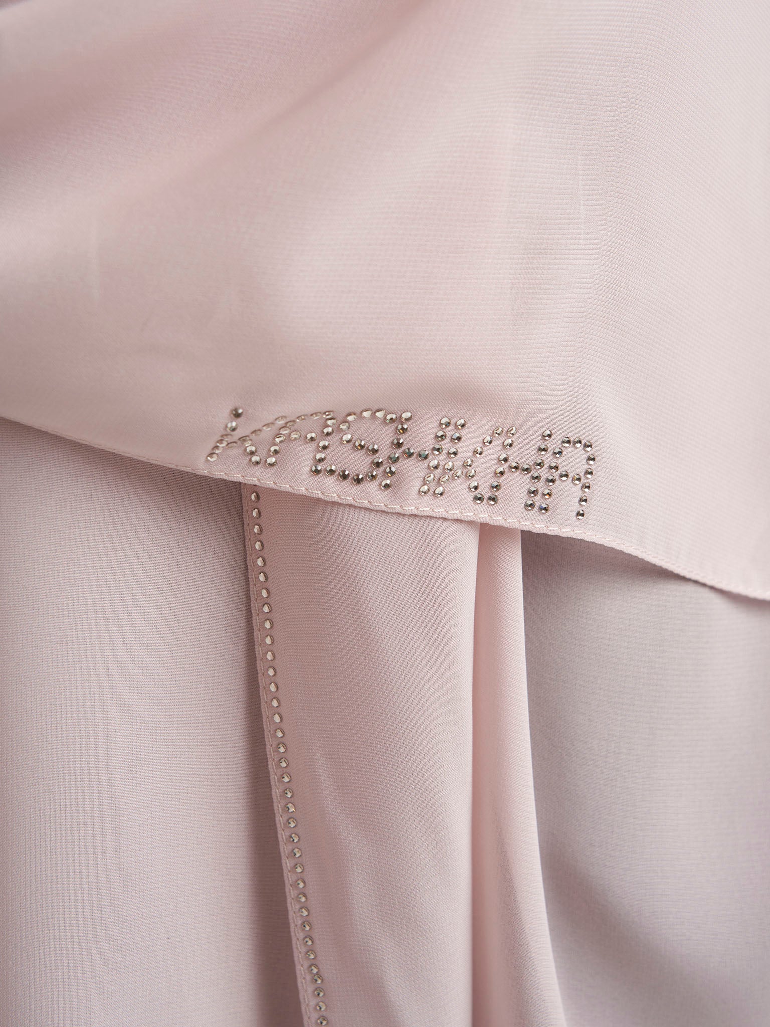 Stone Line Border Chiffon Hijab (KP11351L) - Image 39