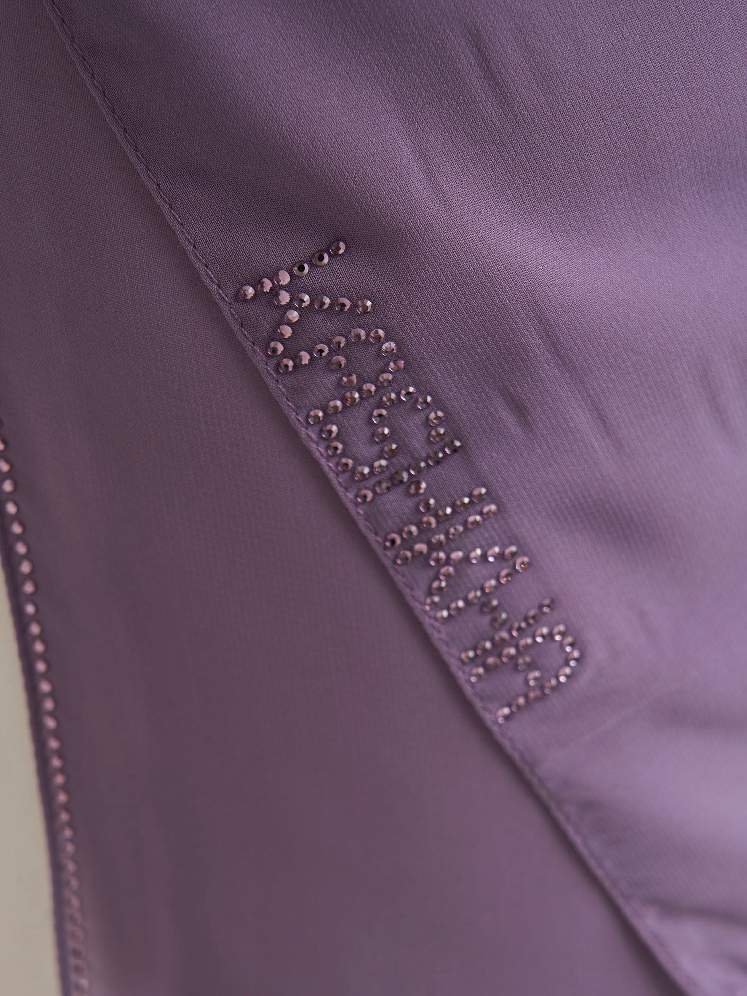 Stone Line Border Chiffon Hijab (KP11351L) - Image 6