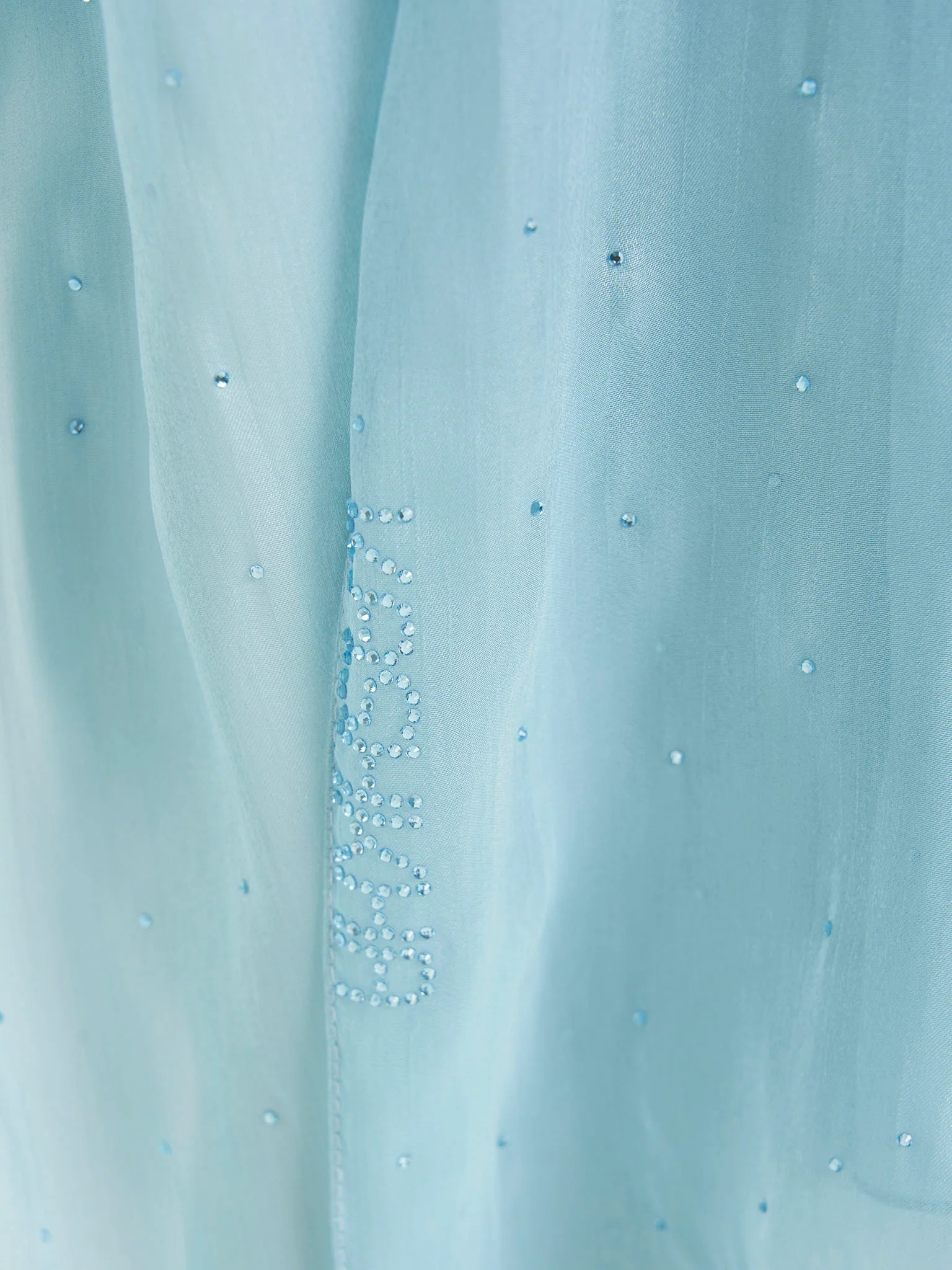 Shimmering Crushed All Over Scattered Stone Hijab (KP15490L) - Image 12