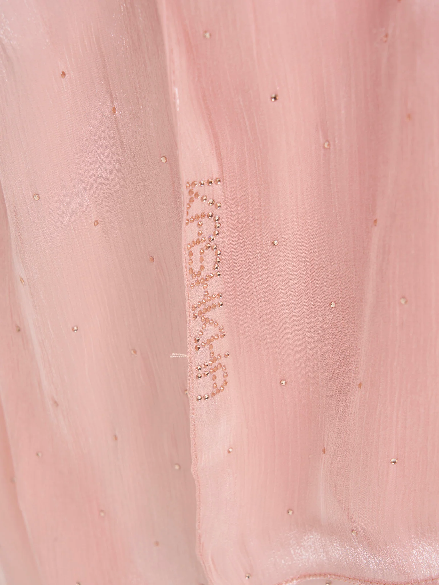 Shimmering Crushed All Over Scattered Stone Hijab (KP15490L) - Image 27