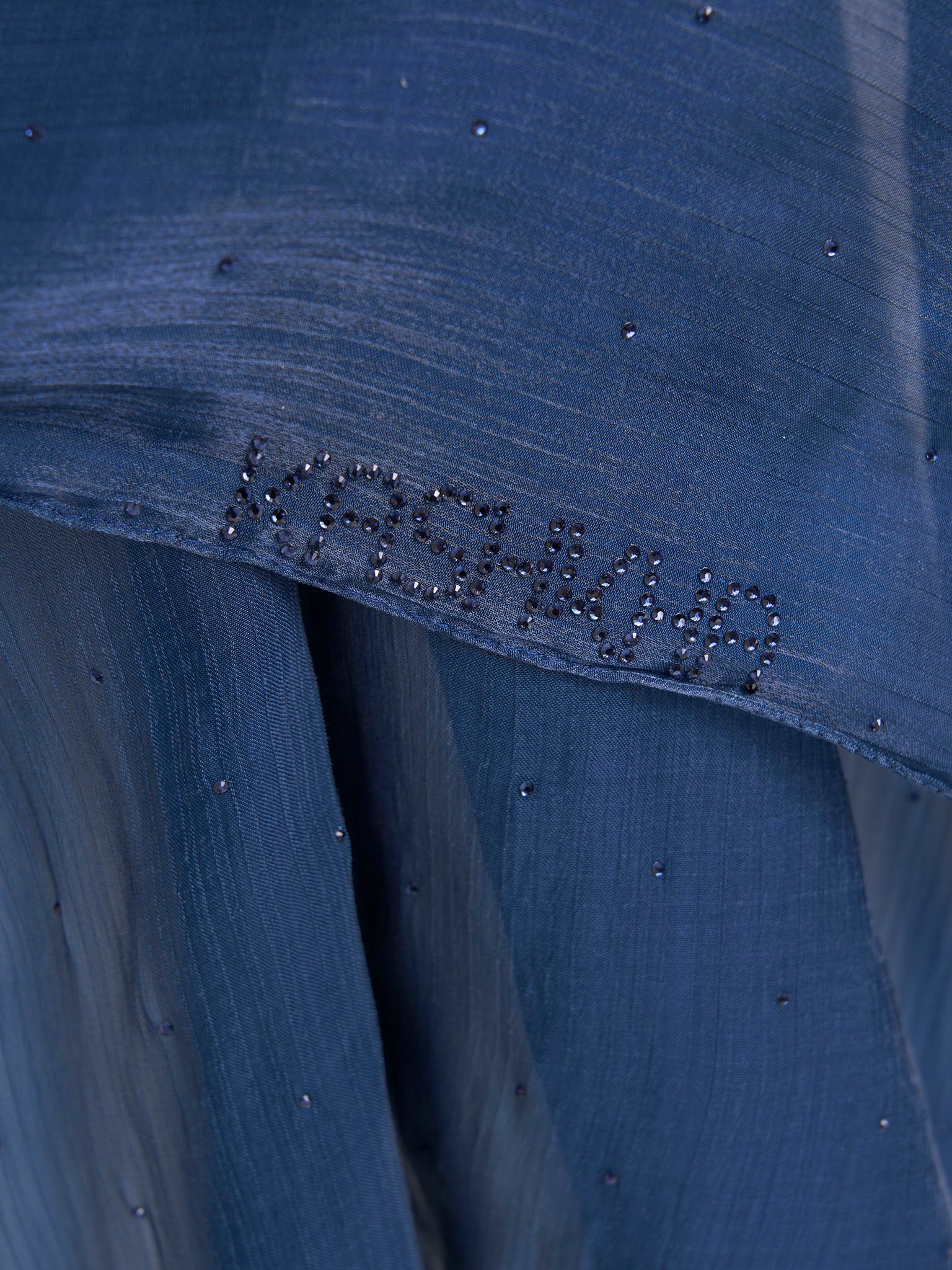 Shimmering Crushed All Over Scattered Stone Hijab (KP15490L) - Image 36