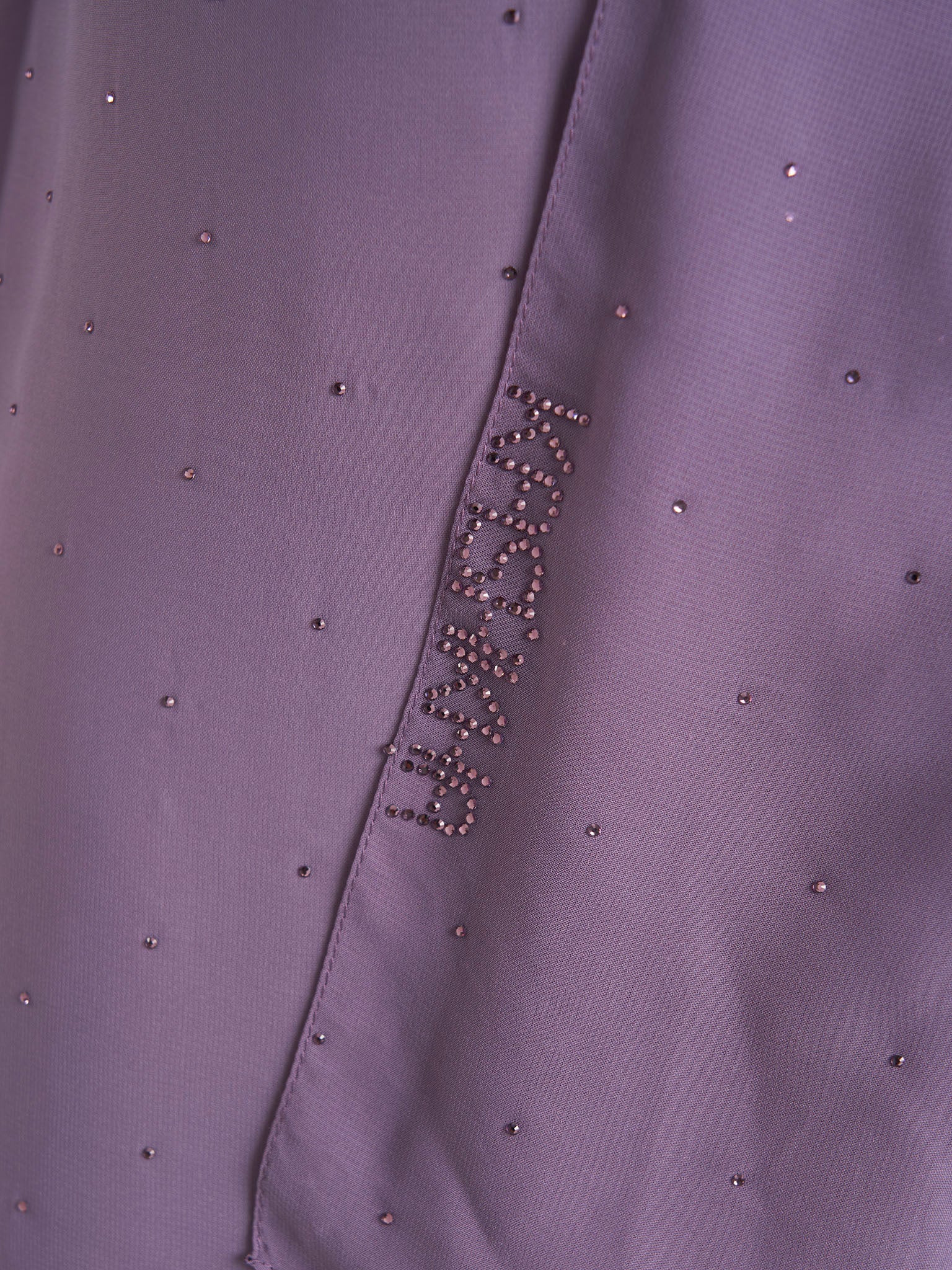 All Over Scattered Stones Chiffon Hijab (KP18146L) - Image 3