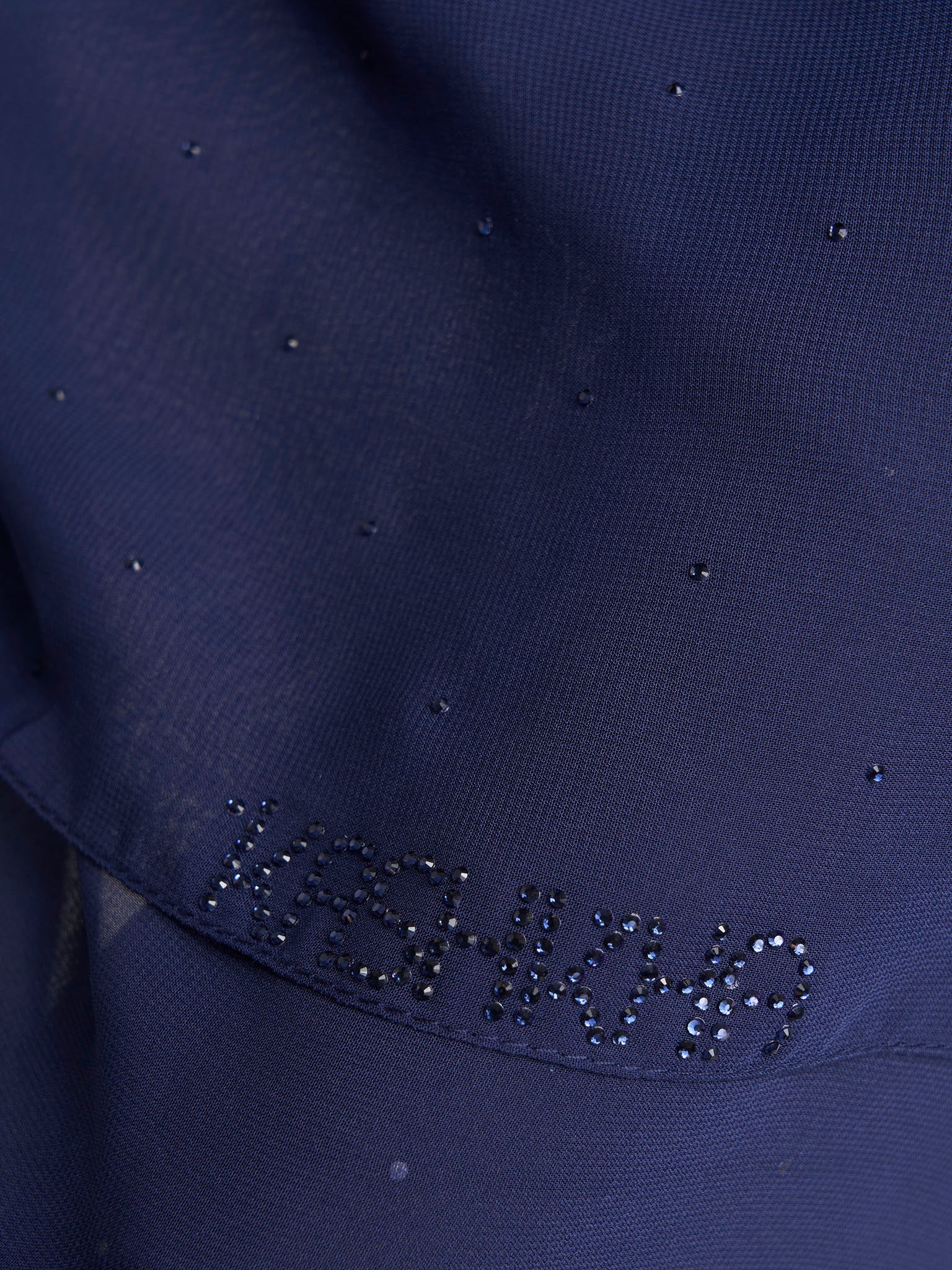 All Over Scattered Stones Chiffon Hijab (KP18146L) - Image 48