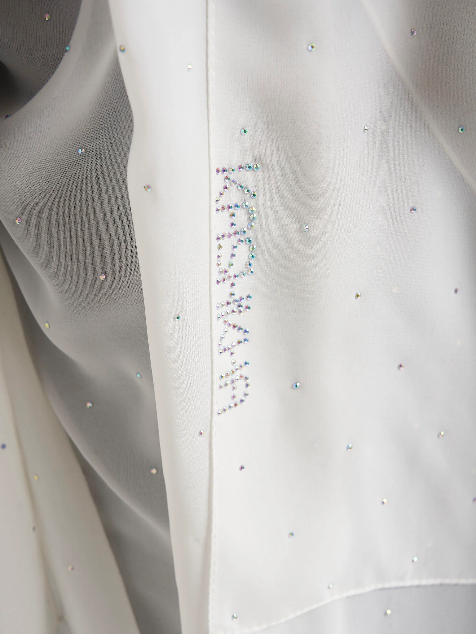 All Over Scattered Stones Chiffon Hijab (KP18146L) - Image 54