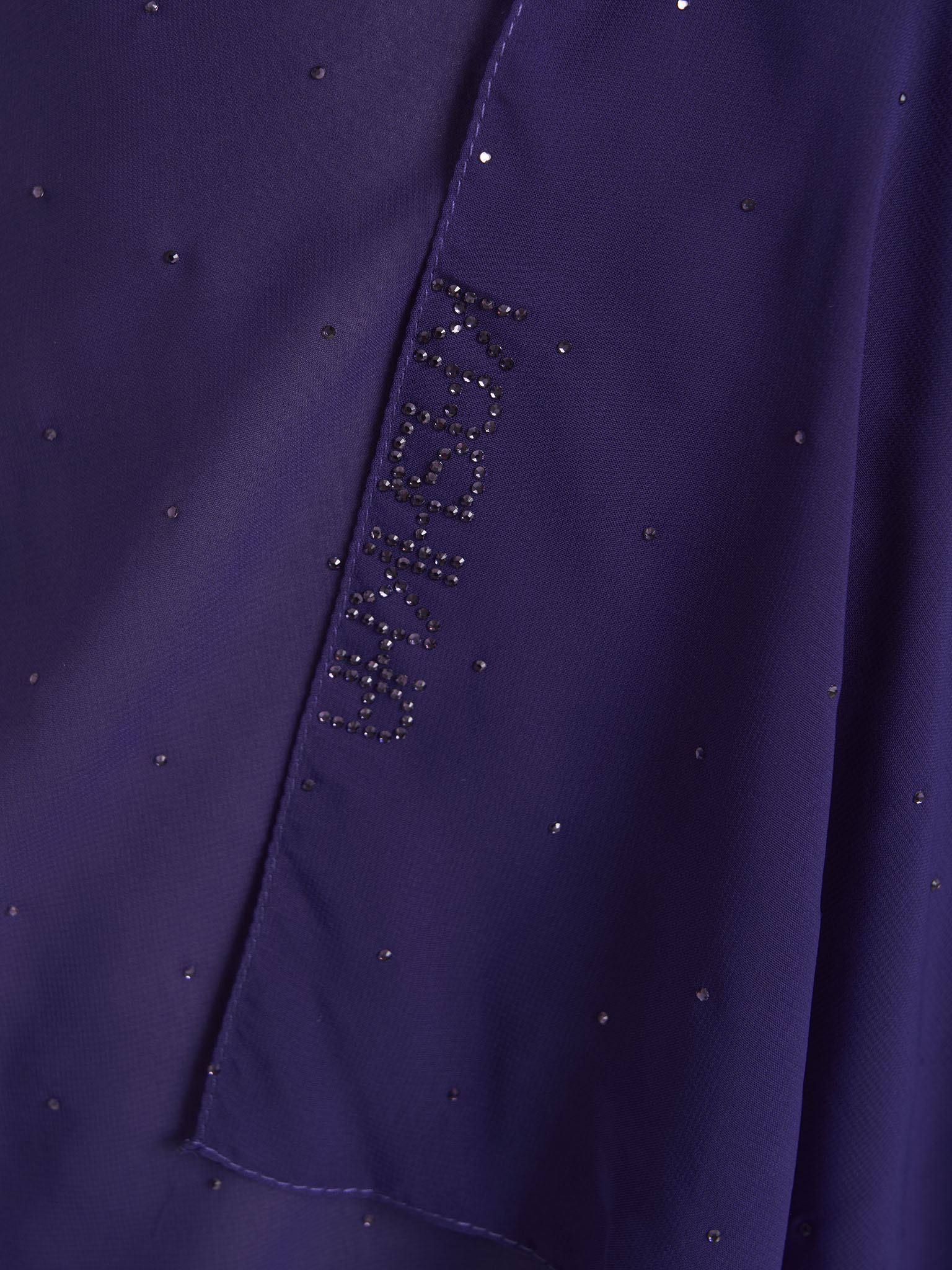 All Over Scattered Stones Chiffon Hijab (KP18146L) - Image 6