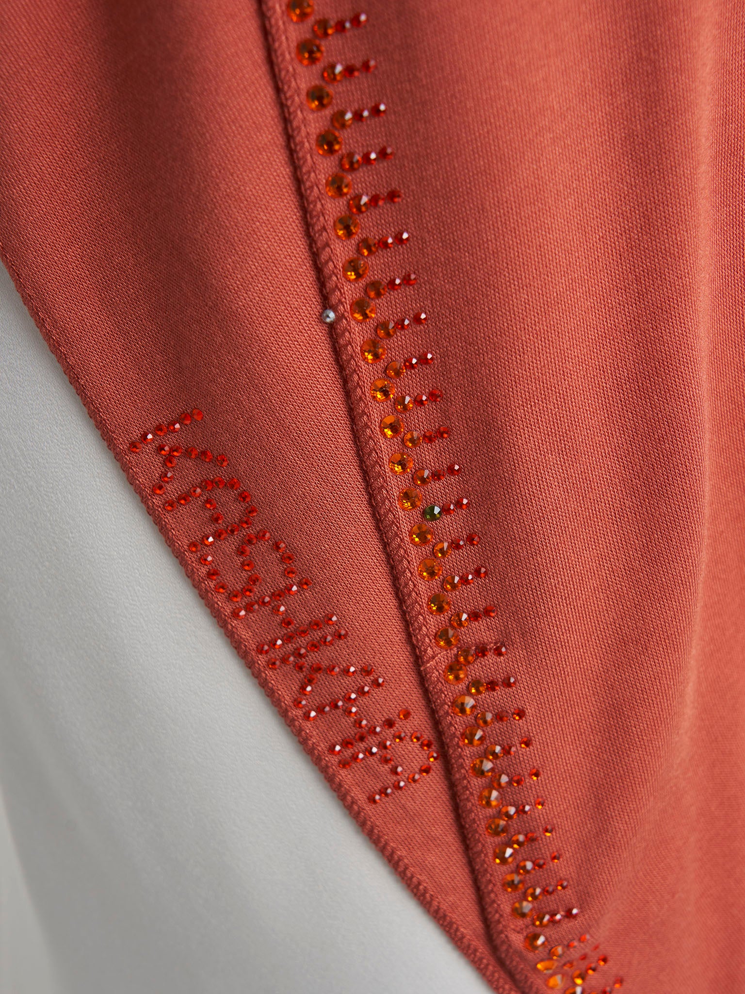 Plain Jersey Hijab with Crown Stone Line Border (KP18160L) - Image 108