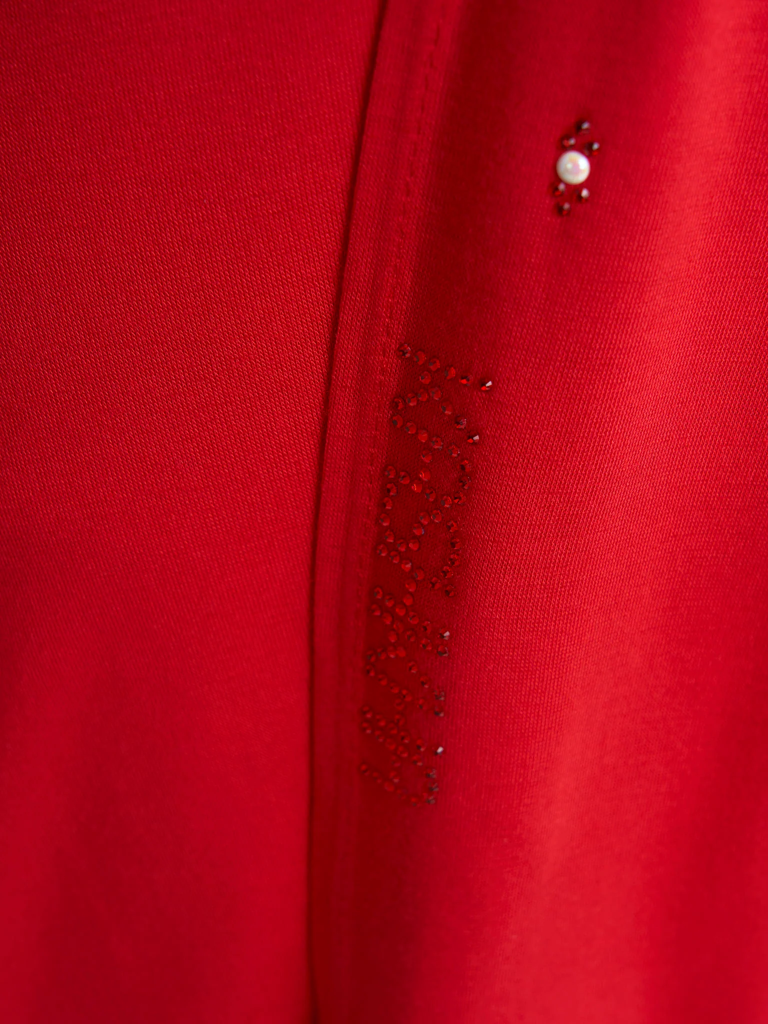 Rayon Jersey Hijab with Stone and Pearl Motif (KP18193L) - Image 101