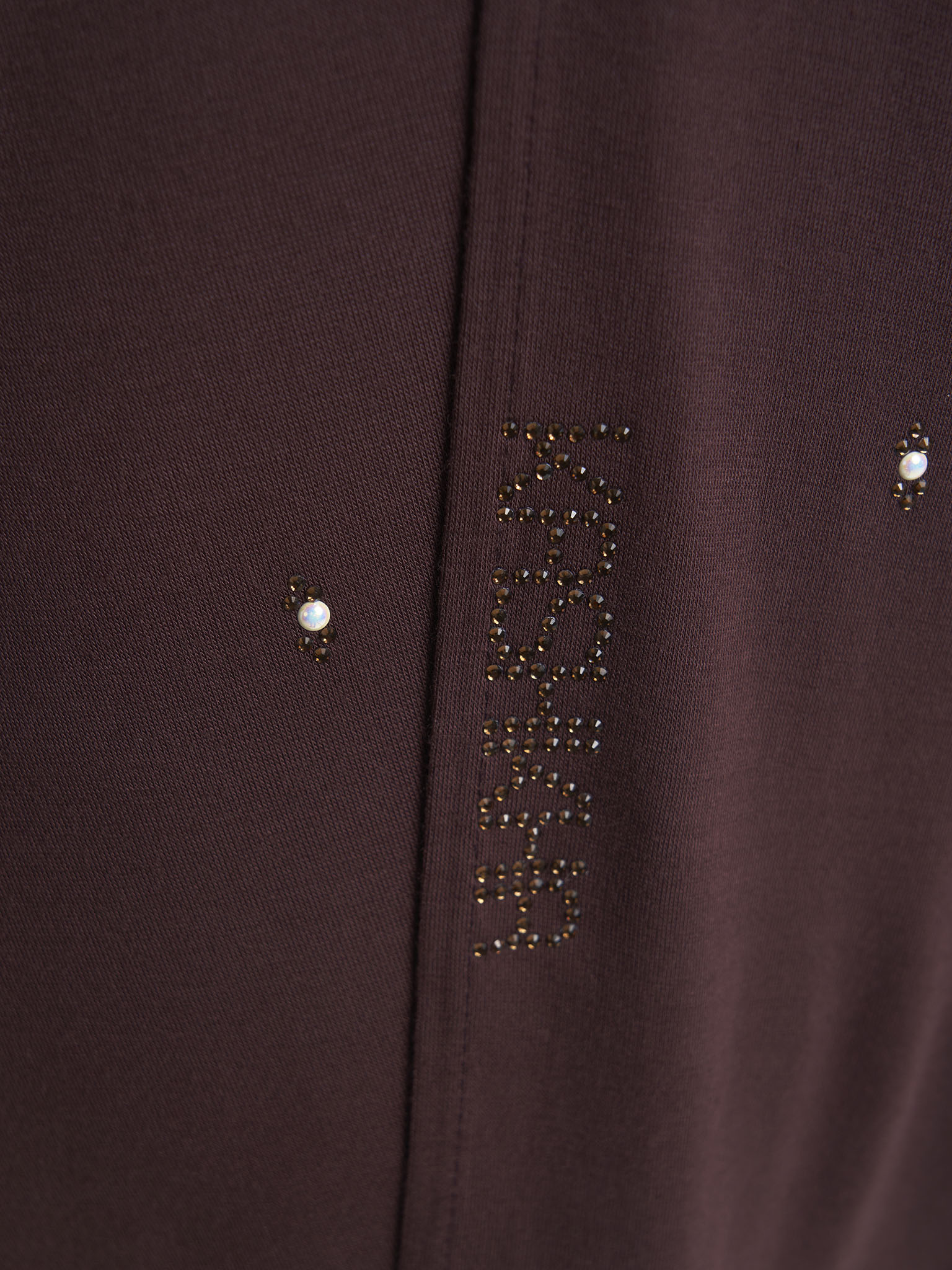 Rayon Jersey Hijab with Stone and Pearl Motif (KP18193L) - Image 53