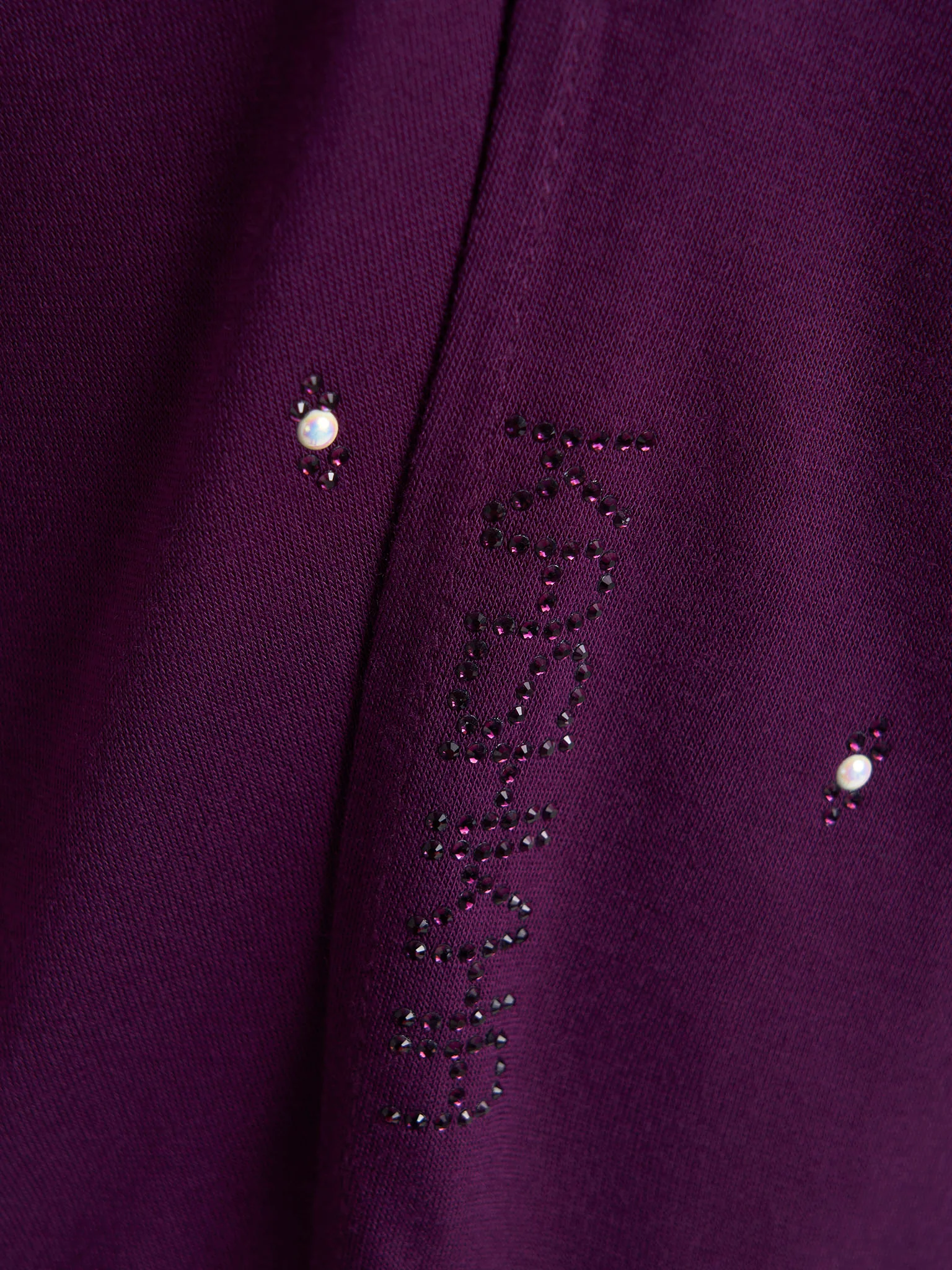Rayon Jersey Hijab with Stone and Pearl Motif (KP18193L) - Image 55