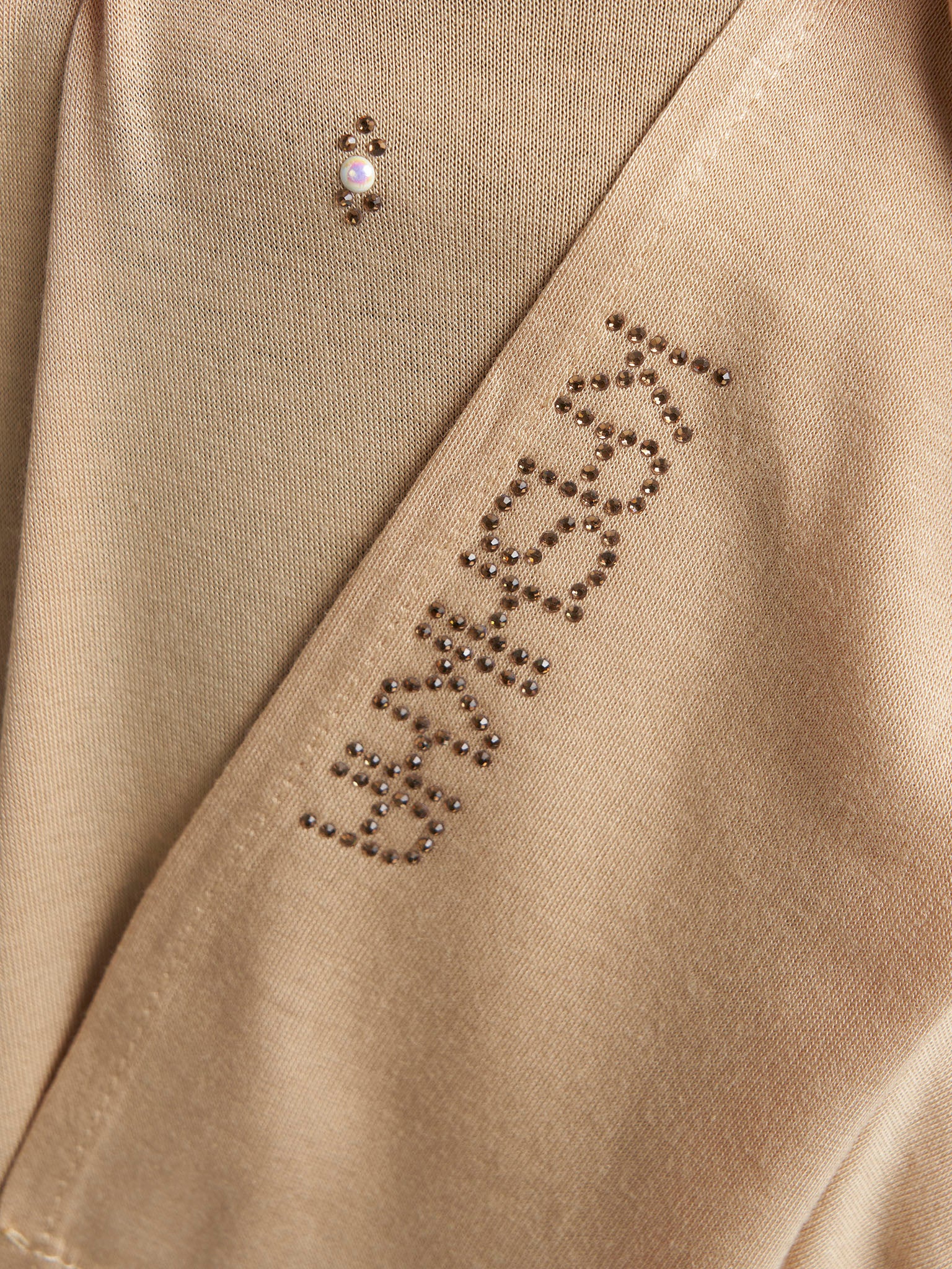 Rayon Jersey Hijab with Stone and Pearl Motif (KP18193L) - Image 71