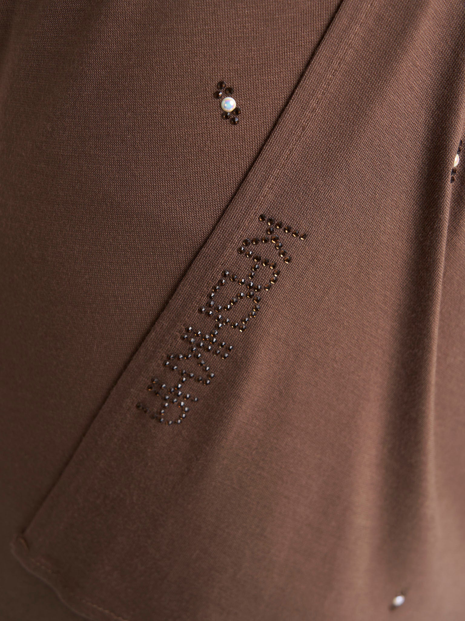 Rayon Jersey Hijab with Stone and Pearl Motif (KP18193L) - Image 85