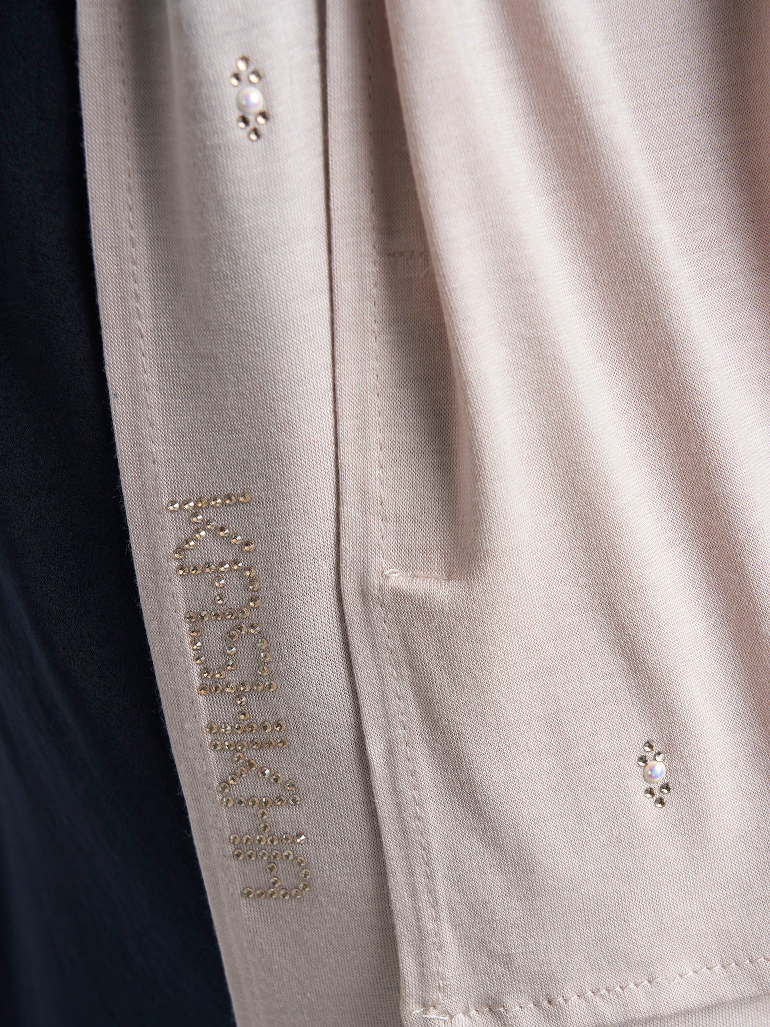 Rayon Jersey Hijab with Stone and Pearl Motif (KP18193L) - Image 91