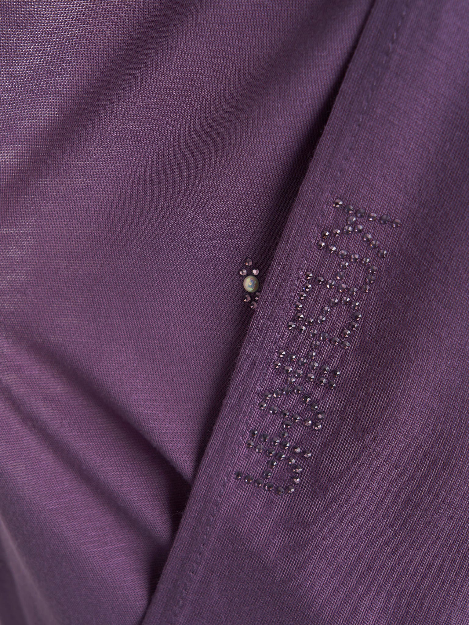 Rayon Jersey Hijab with Stone and Pearl Motif (KP18193L) - Image 99