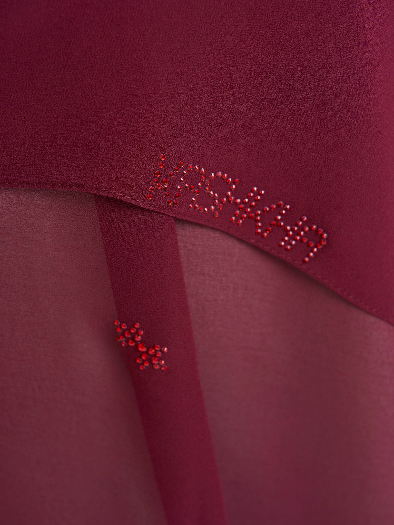 Chiffon All Over Stone Motif Hijab (KP18204L) - Image 6